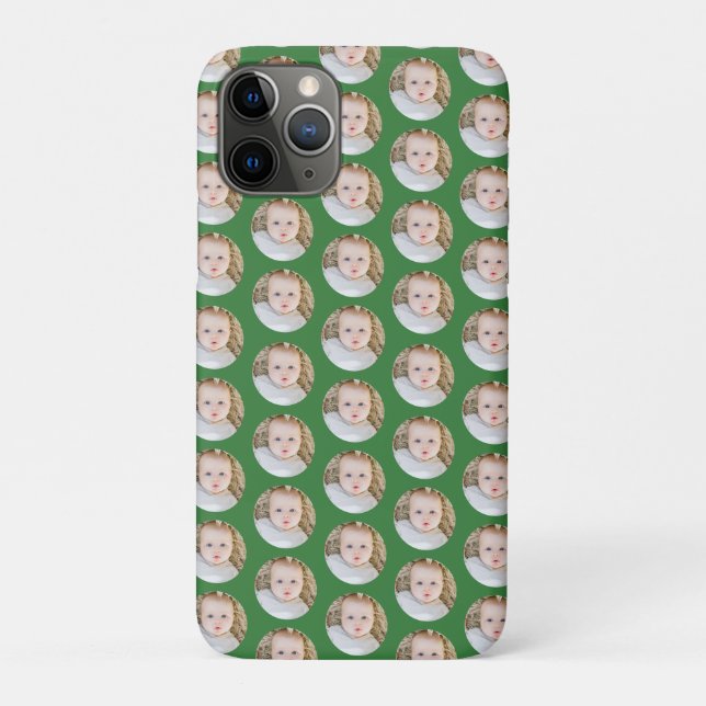 Weihnachten Geburtstag Personalisiertes Foto Case-Mate iPhone Hülle (Rückseite)