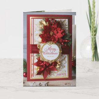 Weihnachten geklappt Dankeschön Karte