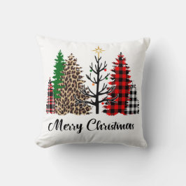 Weihnachten Gemustert Trees Star Throw Kissen