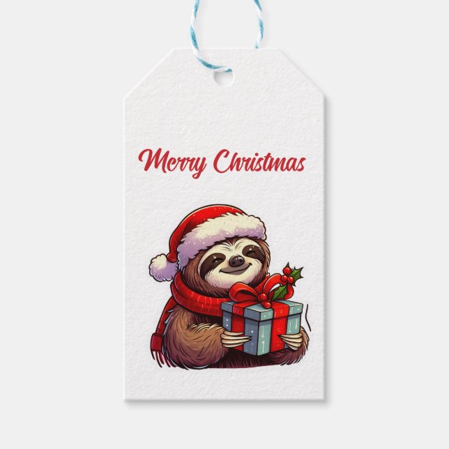Weihnachten Geschenkanhänger (Vorderseite)