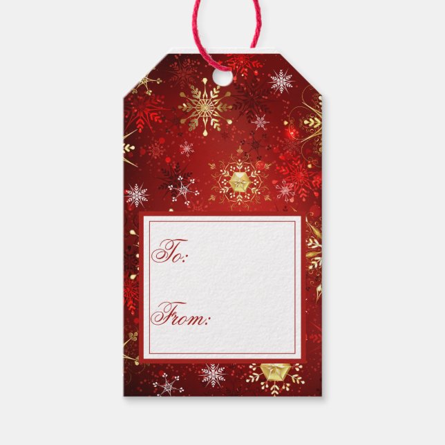 Weihnachten Geschenkanhänger (Vorderseite)