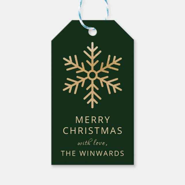 Weihnachten Geschenkanhänger (Vorderseite)