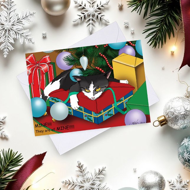 Weihnachten Geschenkkatze (Von Creator hochgeladen)