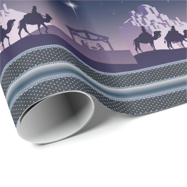 Weihnachten Geschenkpapier (Rolleneckpunkt)