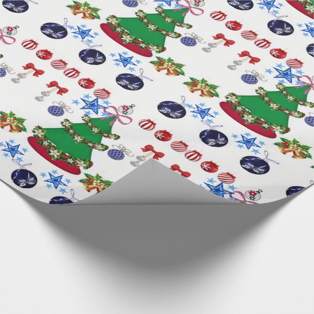 Weihnachten Geschenkpapier (Ecke)