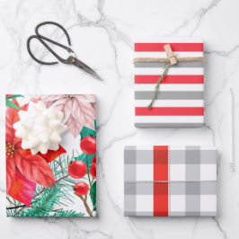 Weihnachten Geschenkpapier Set