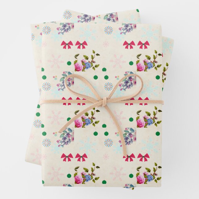 Weihnachten Geschenkpapier Set (Beispiel)