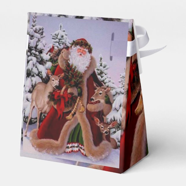 Weihnachten Geschenkschachtel (Rückseite)