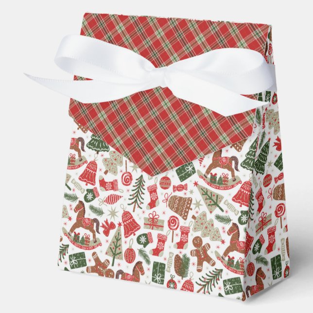 Weihnachten Geschenkschachtel (Vorderseite)