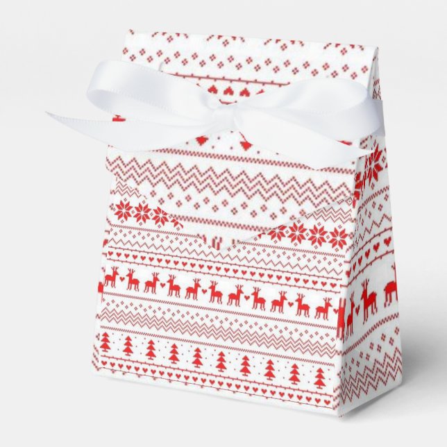 Weihnachten Geschenkschachtel (Vorderseite)