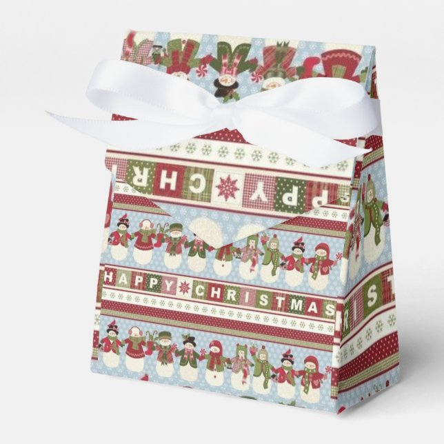 Weihnachten Geschenkschachtel (Vorderseite)