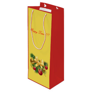 Weihnachten Geschenktüte Für Weinflaschen