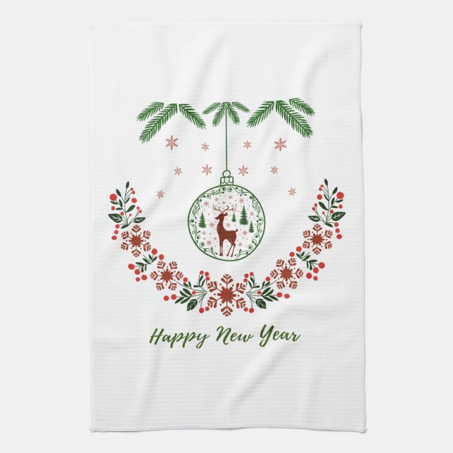 Weihnachten  geschirrtuch (Vertikal)