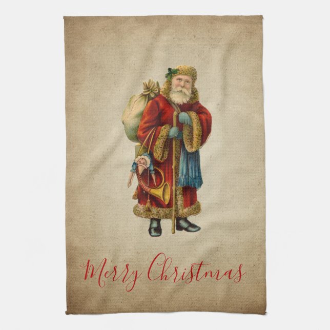 Weihnachten Geschirrtuch (Vertikal)