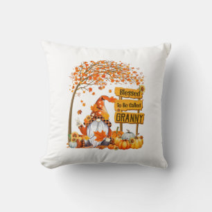 Weihnachten gesegnet, Granny Fall Gnome genannt zu Kissen