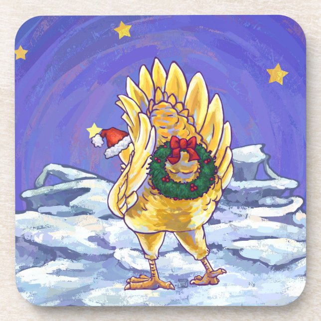 Weihnachten Getränkeuntersetzer (Vorderseite)