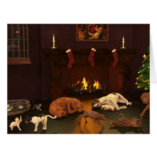 Weihnachten gewartet