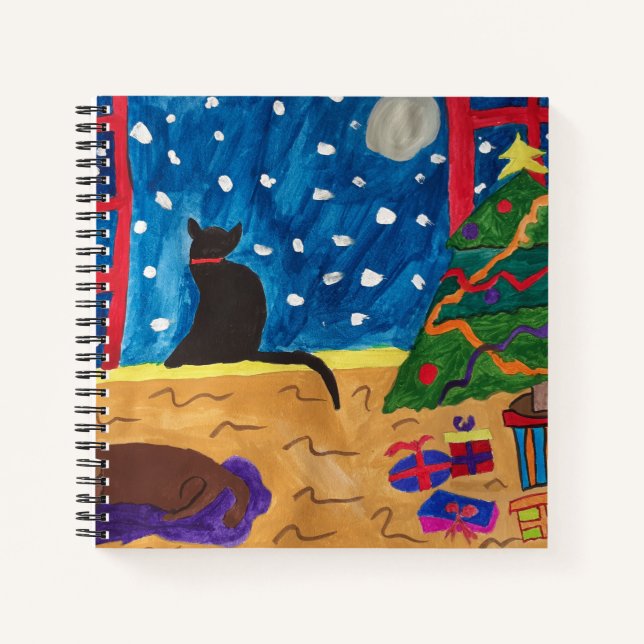 Weihnachten gewartet notizbuch (Vorderseite)