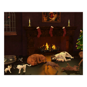 Weihnachten gewartet poster