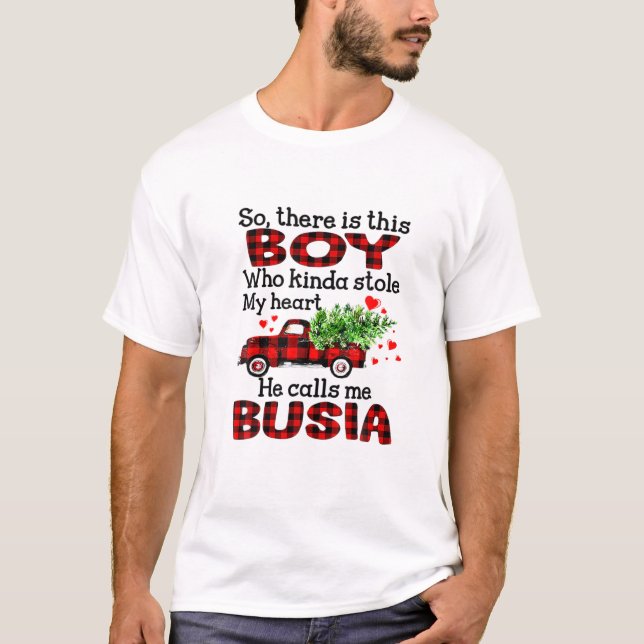 Weihnachten gibt es diesen Jungen Kinda gestohlen  T-Shirt (Vorderseite)