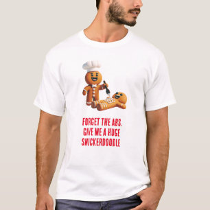 Weihnachten: Gingerbrot Riesiges Snickerdoodle T-Shirt