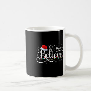 Weihnachten glaubt Weihnachtsmann Funny Familie Ma Kaffeetasse
