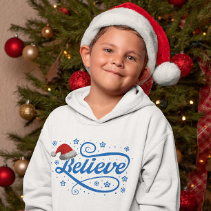 Weihnachten glaubt Weihnachtsmann - Weihnachtsmann Hoodie