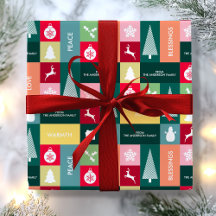 Weihnachten glückliche Tage Moderner Name