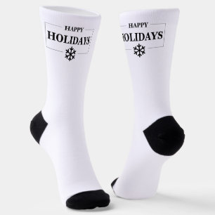 Weihnachten glücklichen Urlaub Custom Geschenk Mer Socken