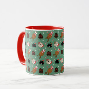Weihnachten Goldendoodle Hunde Tasse
