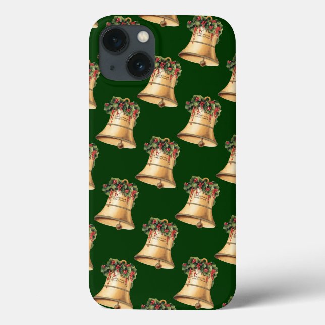 Weihnachten Goldene Glocken, Weihnachtsgrüße Case-Mate iPhone Hülle (Rückseite)