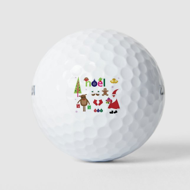 Weihnachten Golfball (Vorderseite)