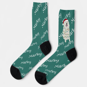 Weihnachten Great Pyrenees Socken