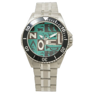 Weihnachten Green Armbanduhr