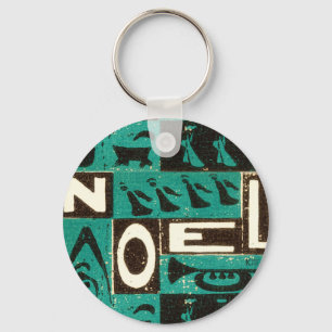 Weihnachten Green Schlüsselanhänger