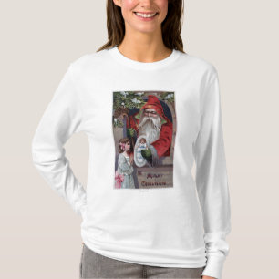 Weihnachten GreetingSanta, das Puppe gibt T-Shirt