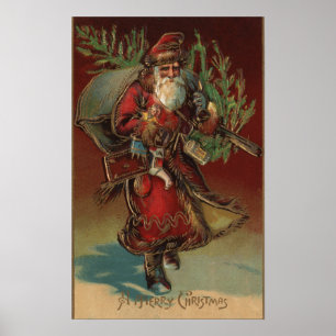 Weihnachten GreetingSanta mit Geschenken # 2 Poster