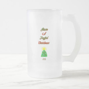 Weihnachten Große Mattierte Tasse
