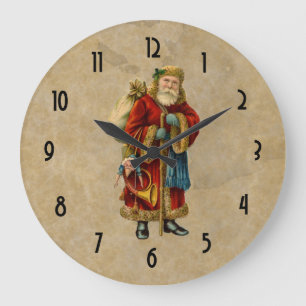 Weihnachten Große Wanduhr