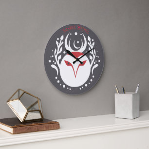 Weihnachten Große Wanduhr