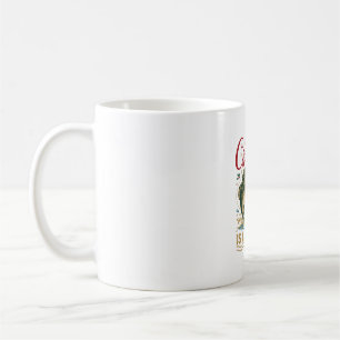 Weihnachten Großer Fisch Barsch Weihnachtsmann Boo Kaffeetasse