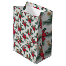 Weihnachten Grüne Garland Red Rows Gold Akzent Grü