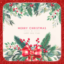 Weihnachten 🌲 Grünen Sticker