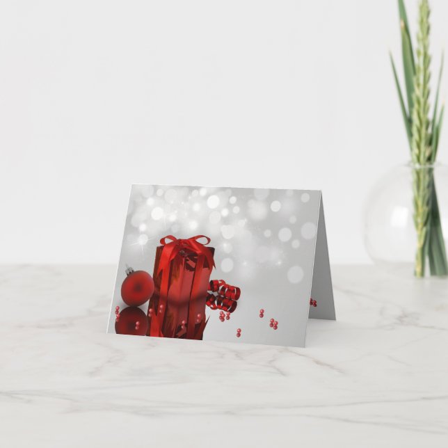 Weihnachten - Grußkarte (Vorderseite)