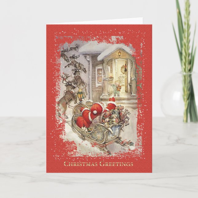 Weihnachten - Grußkarte Karte (Vorderseite)