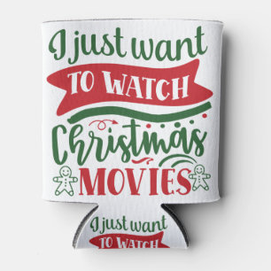 Weihnachten habe ich gerade gewollt Weihnachtsfilm Dosenkühler