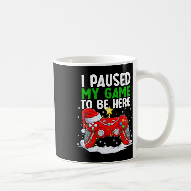 Weihnachten habe ich mein Spiel unterbrochen, um h Kaffeetasse (Rechts)