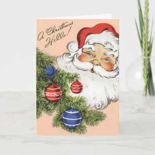 Weihnachten Hallo! Jolly Santa Claus