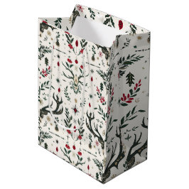 Weihnachten, Heide, Nordic, Solstiz, Winter, Weihn Mittlere Geschenktüte