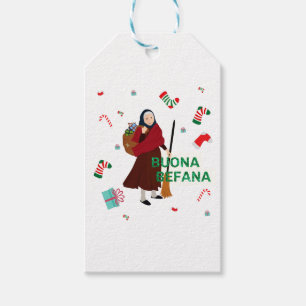 Weihnachten Hexe buona Befana Geschenkanhänger
